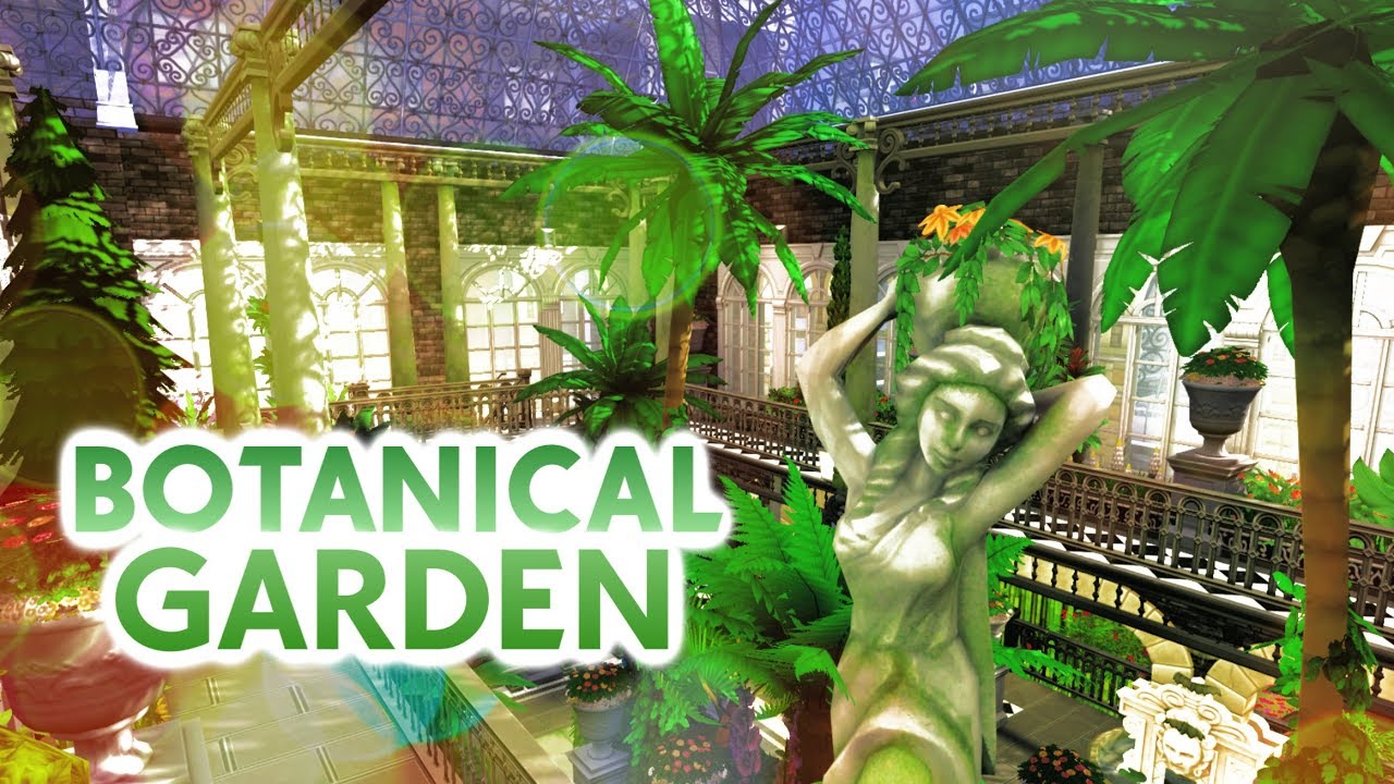 BOTANICAL GARDEN | Sims 4 Video Tour