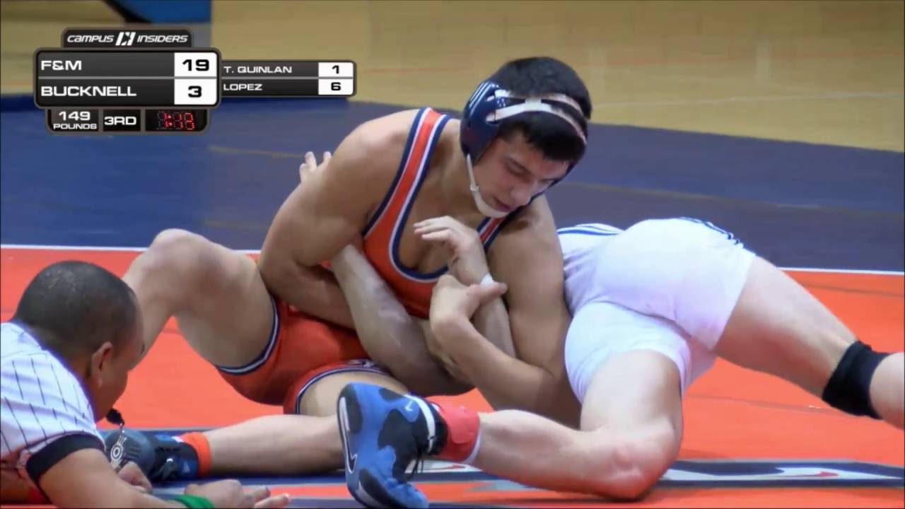 bucknell vs franklin & marshall wrestling dual