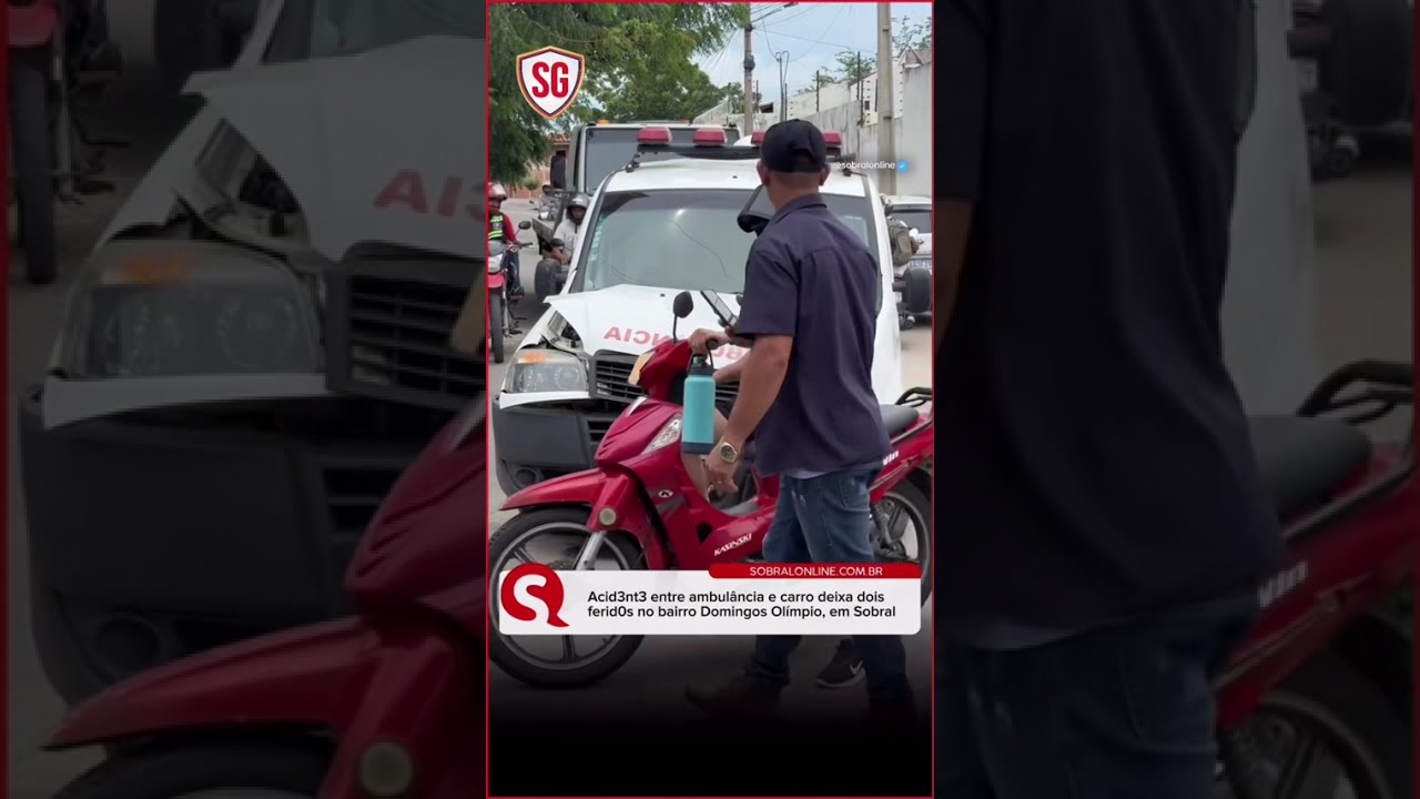 Urgente: C0lisão entre ambulância e carro deixa ferid0s em Sobral #ceará. #youtube #notícias #news 