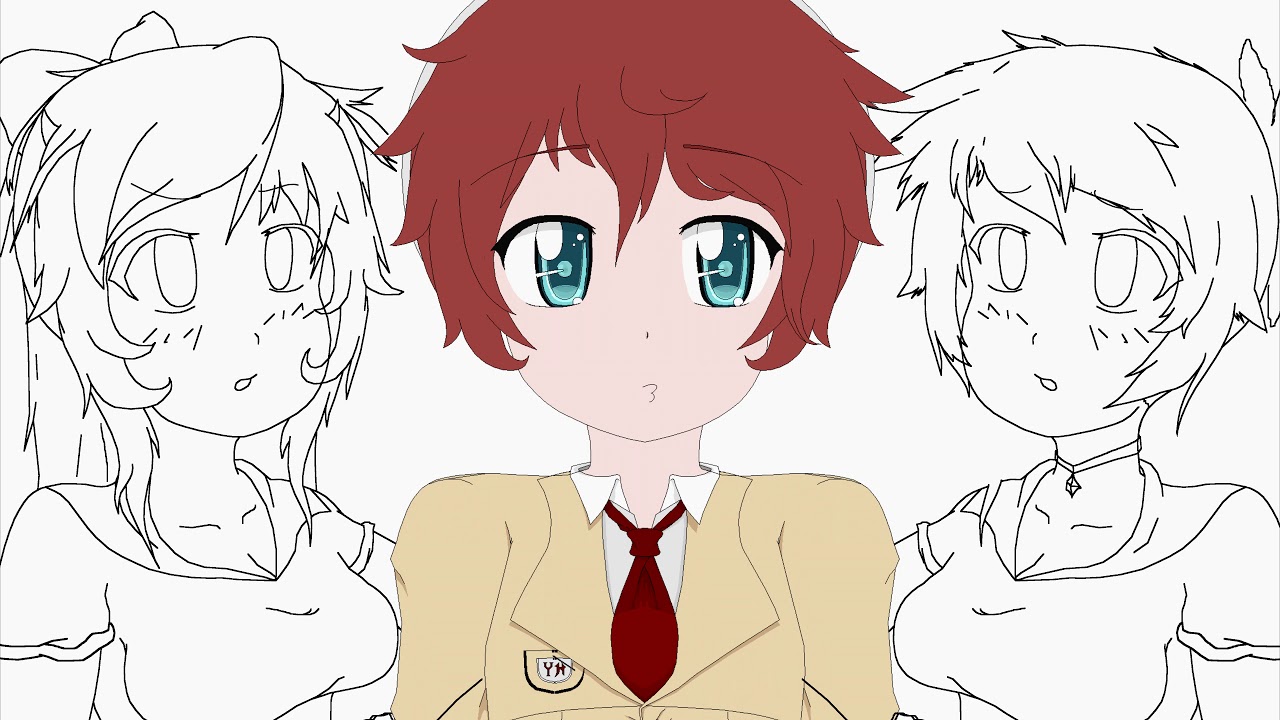 Samgladiator Yandere Highschool semi animated Outro Story Board