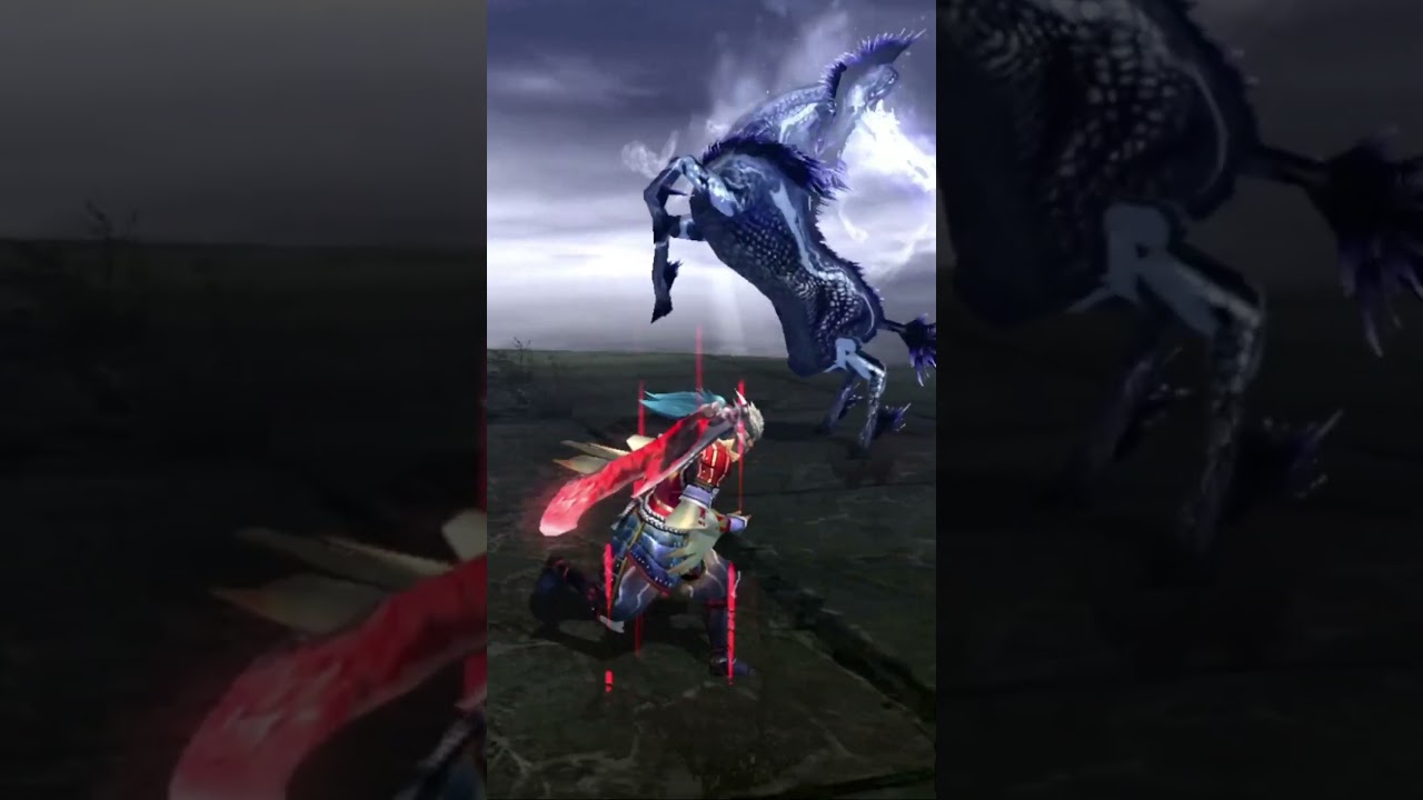 No mercy for Oroshi KIRIN! 💀  #monsterhunter4ultimate #gaming #citra #3ds
