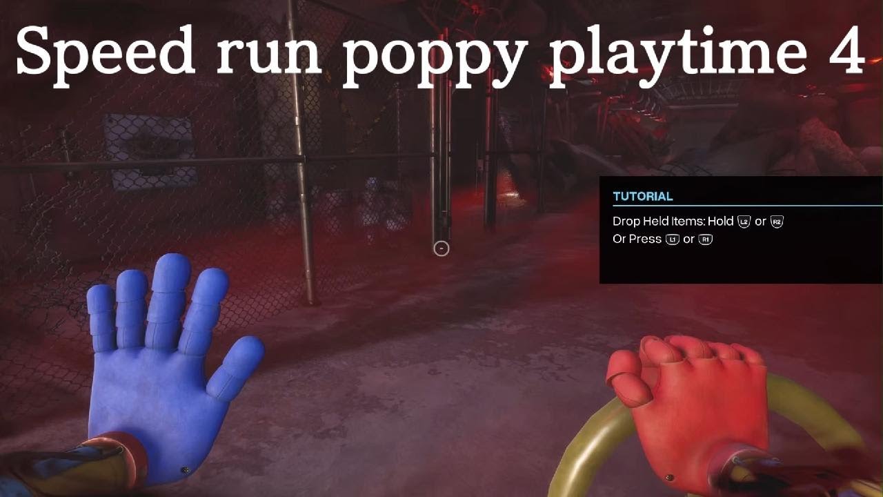 Poppy Playtime: Chapter 4 speed run!/part 1