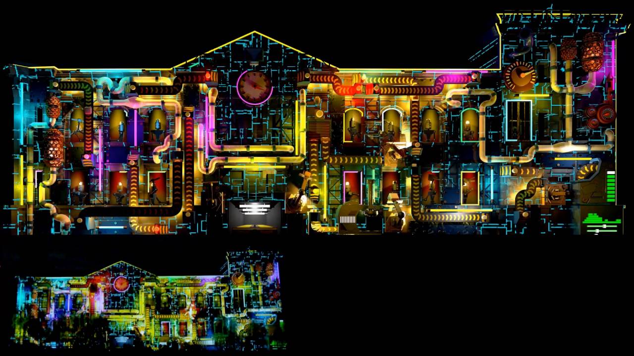 We Are Robots - Projection Mapping for the 1 Minute Projection Mapping Contest