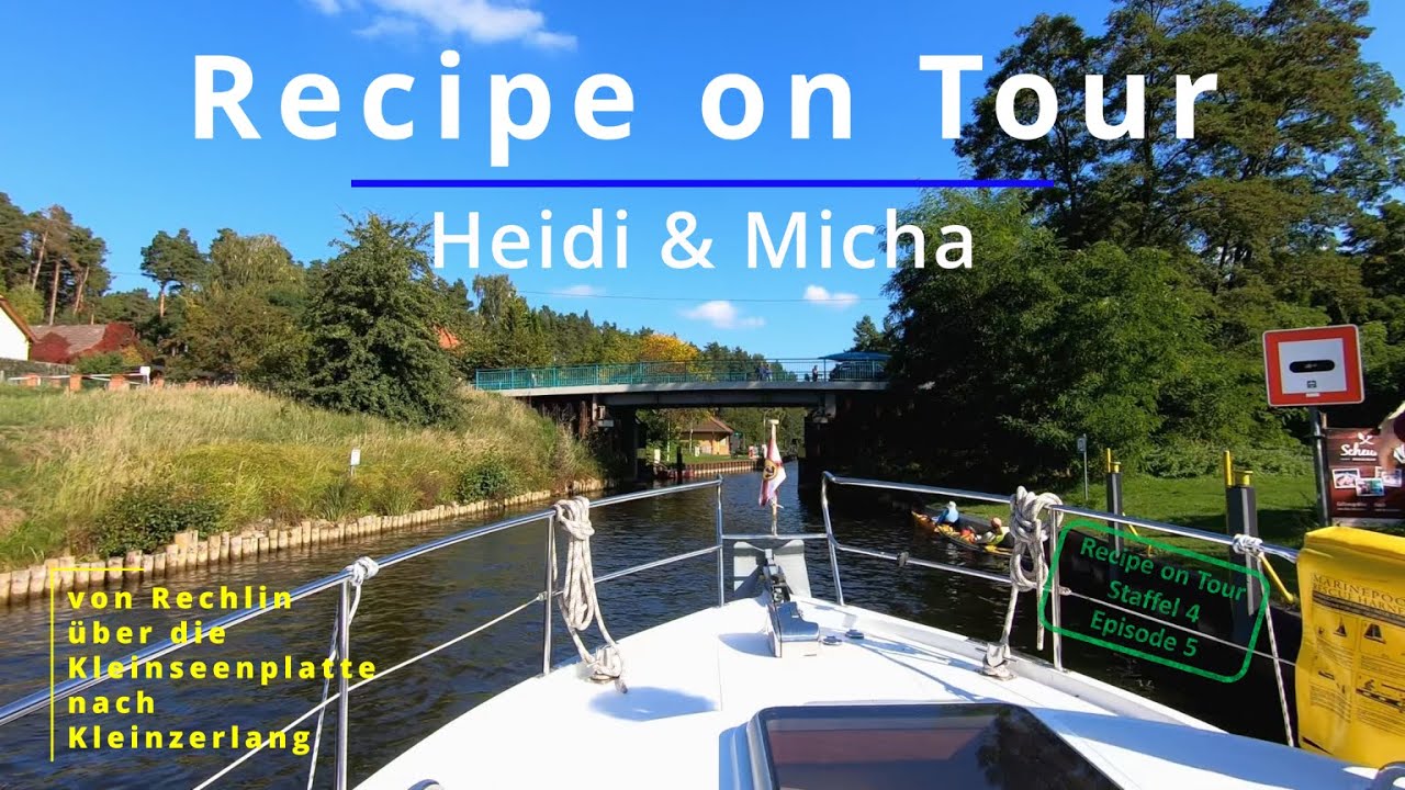 Vom Yachthafen Rechlin über die Kleinseenplatte zu Boot & Mehr. (Recipe on Tour Staffel 4 Episode 5)