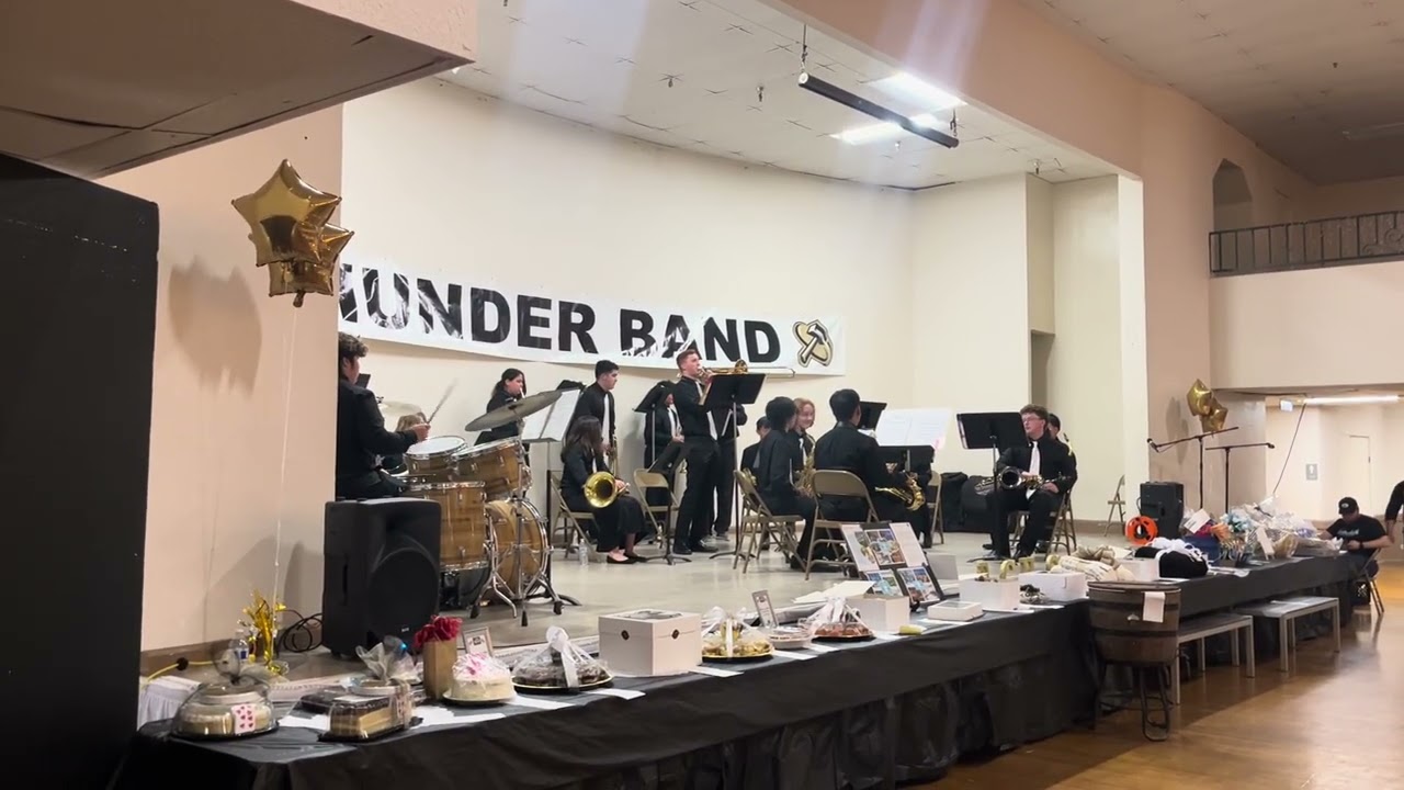 BCHS Thunder Jazz Band 2026 Crab Feed - Satin Doll 