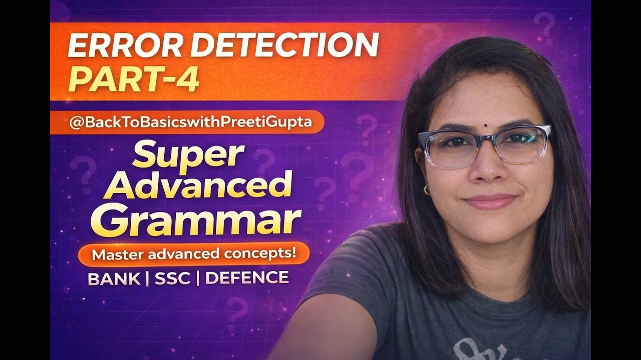 Error Detection Part-4 I Grammar Made Easy