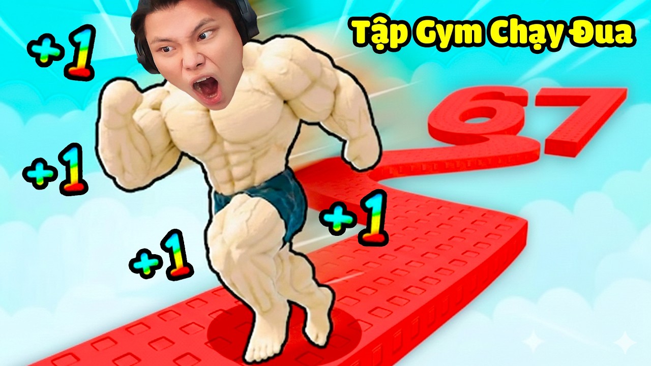 [ROBLOX] JayGray +1 Tập Gym Chạy Đua Thắng SCP-067 KID💪😜Thử Th&aacute;ch Obby Đường Đua Tốc Độ Cậu B&eacute; 67