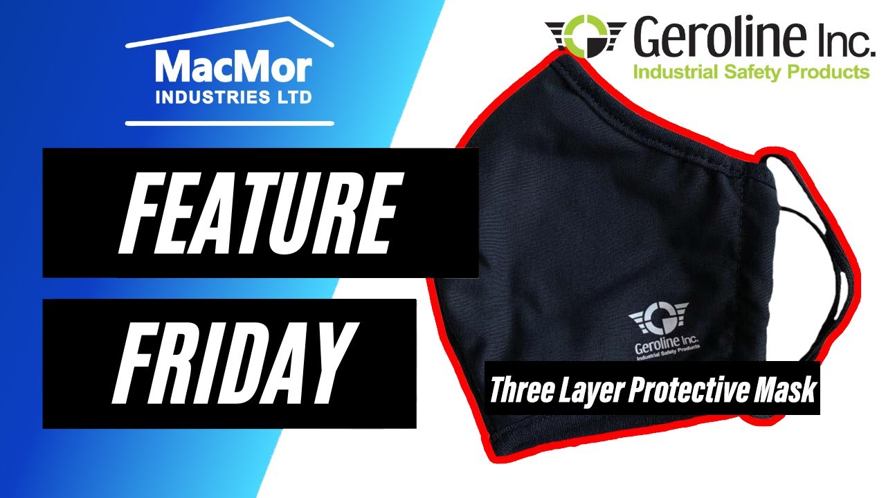Geroline Three Layer Anti-Bacterial Face Mask