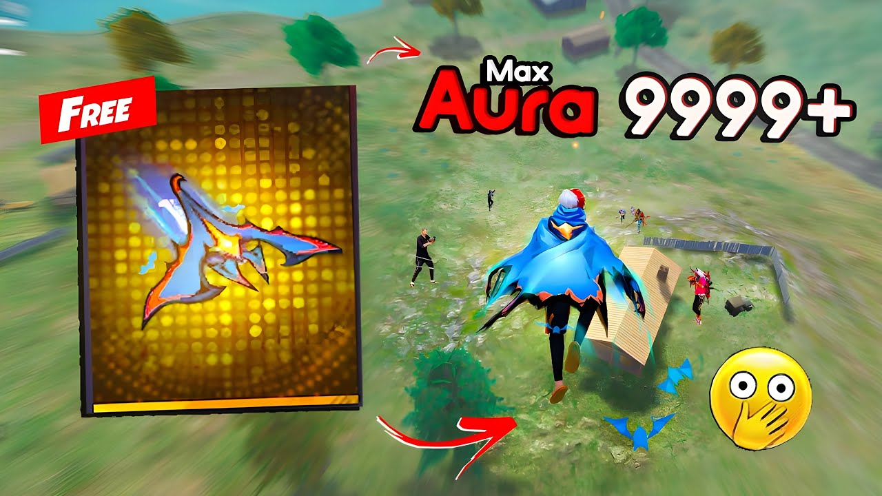 New Sky Dive Game Me 9999+ Aura 🤯 | Free Fire