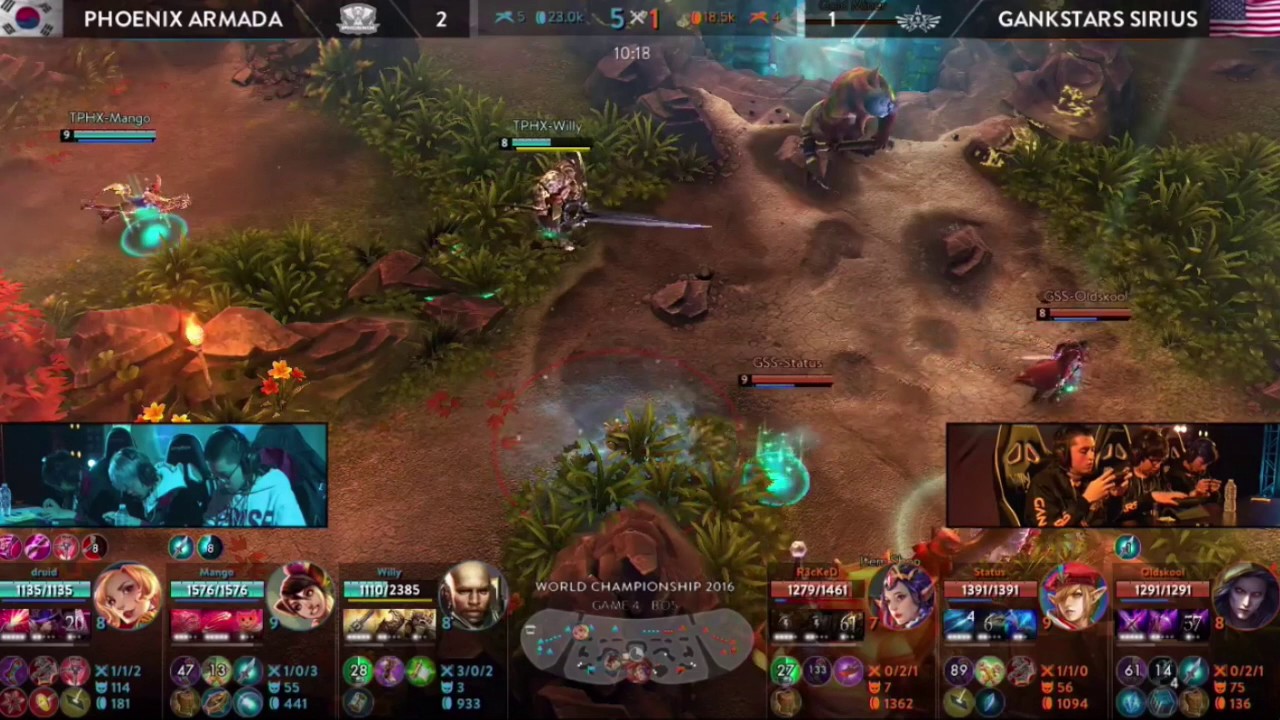 Phoenix Armada Vs. Gankstars Sirius FULL GAME 4: Vainglory Worlds 2016 Championships SEMIFINALS