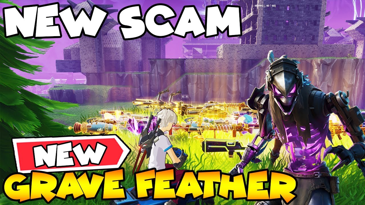 *NEW* GRAVE FEATHER SCAM Unlocked! 😱 (Scammer Gets Scammed) Fortnite Save The World