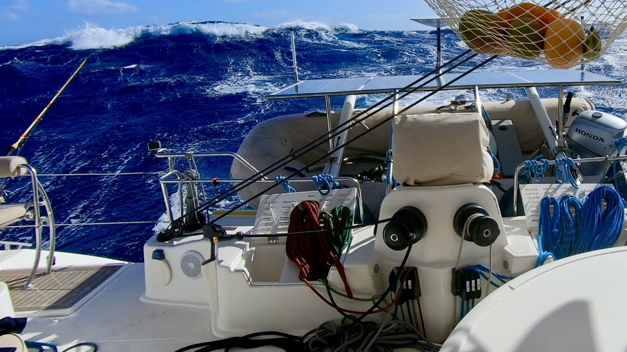 Atlantic crossing - EP 4 - Three days of gale-force in the heart of the Ocean - Catana 47