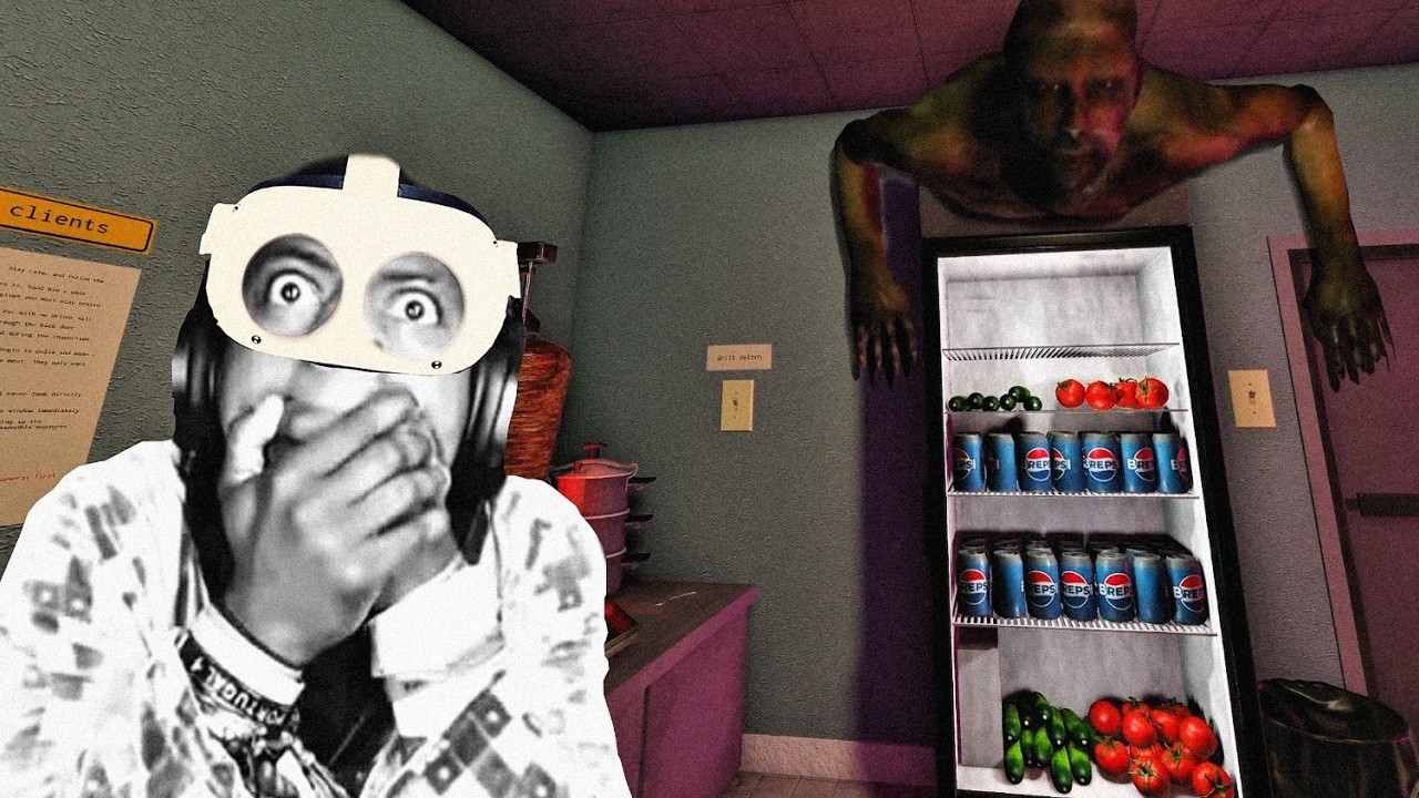 Shawarma Kiosk in VR is Mental Torture..