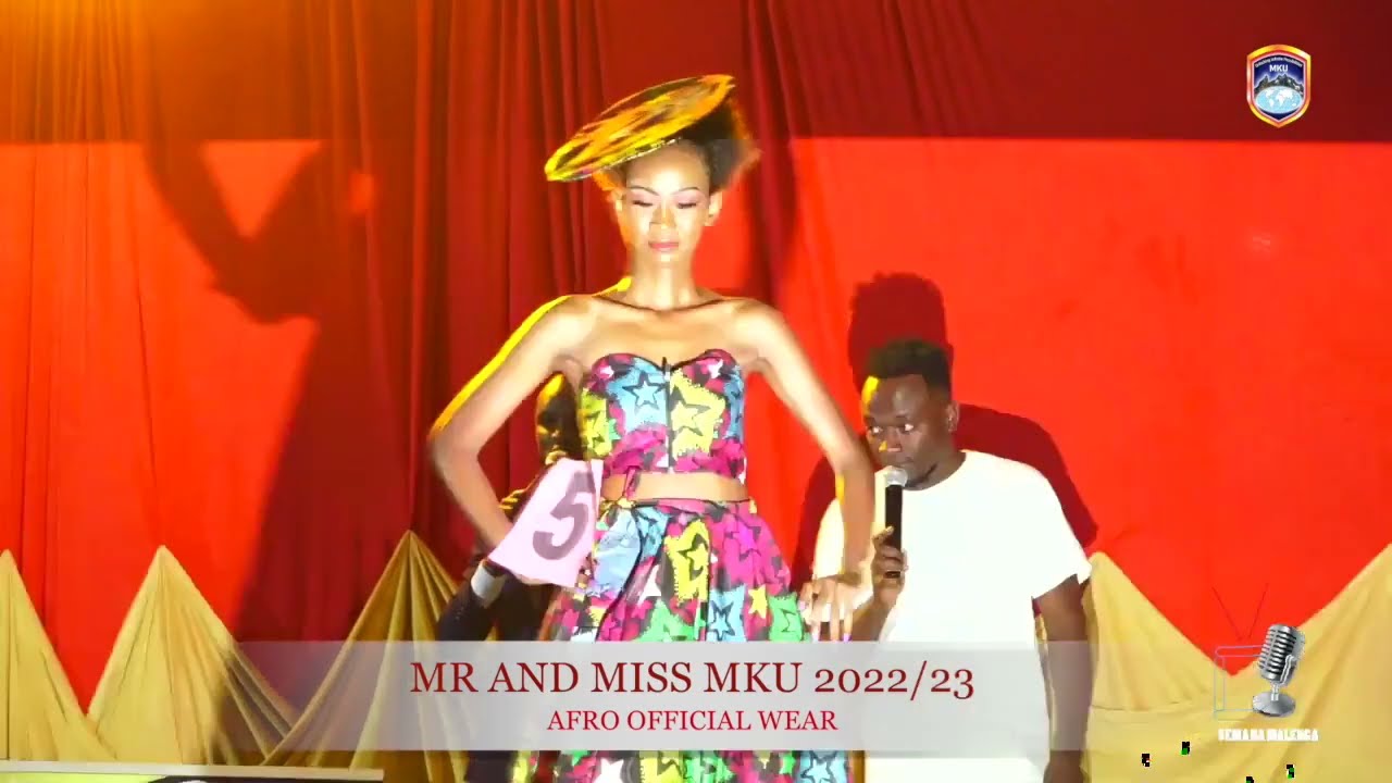 MR&MISS MKU- THIKA MAIN CAMPUS 2022/23... AFRO OFFICIAL OUTFIT CATEGORY #mr&missMku #semanamalenga