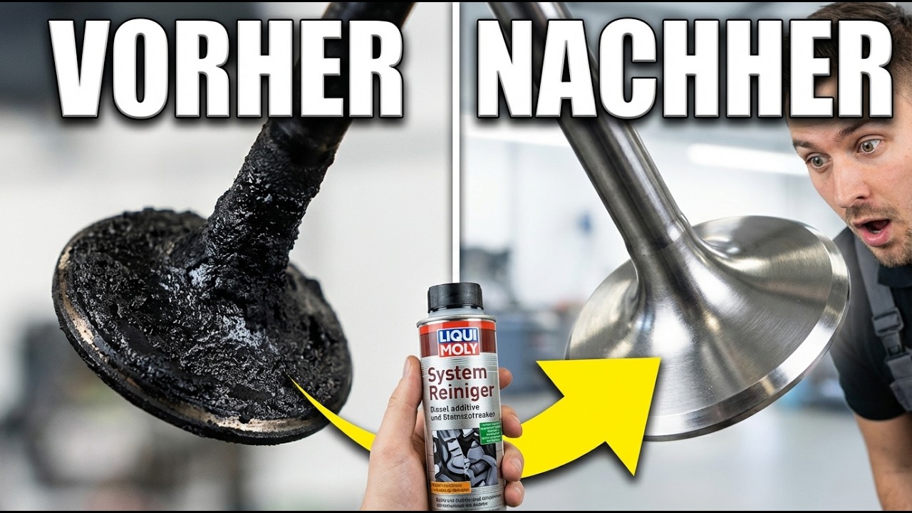 Funktioniert Systemreiniger wirklich? Vorher/Nachher Endoskopie beim Audi TDI