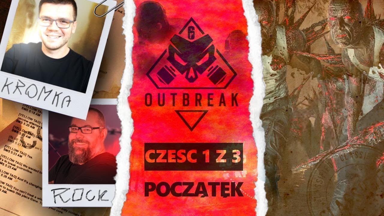 POCZĄTEK I DR MACKINTOSH 😷 Rainbow Six Siege OUTBREAK | Kromka&Rock
