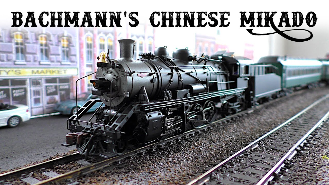 Бахманн, китайский SY 2-8-2 Микадо: современный паровой двигатель?