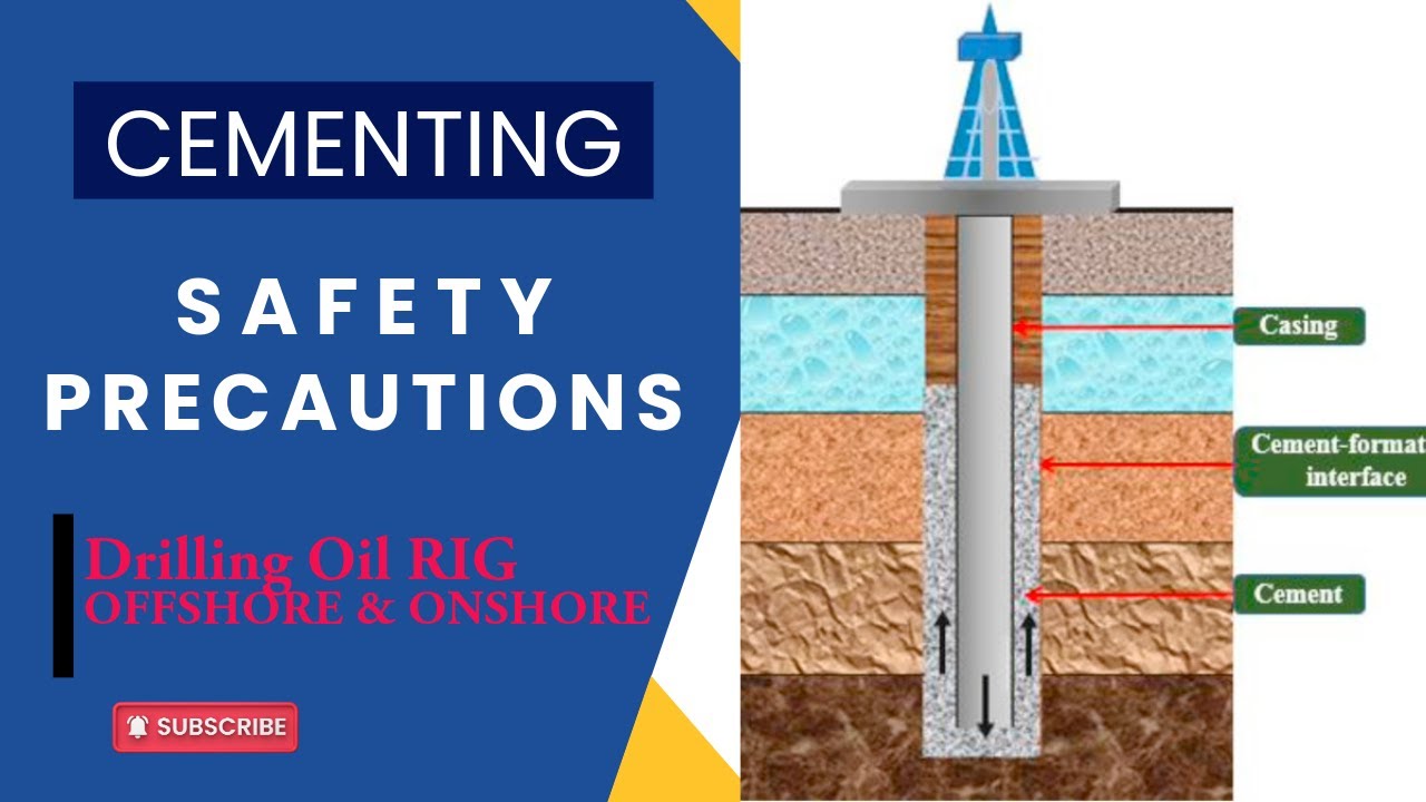 CEMENTING - SAFETY PRECAUTIONS - Offshore & Onshore Drilling RIG - HSE  / SAFETY OFFICER- Interview