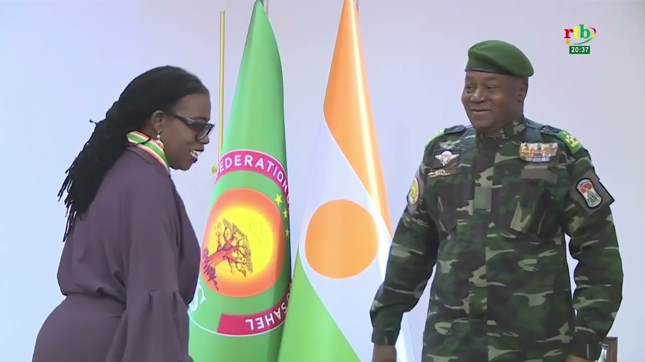 Actualités AES/ Niger: le Président nigérien la Coordonnatrice résidente du Système des NU au Niger