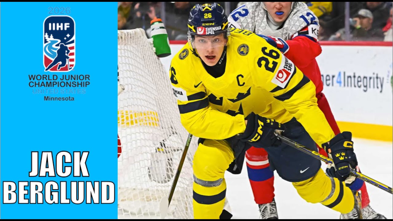 2026 WJC Highlights | Jack Berglund
