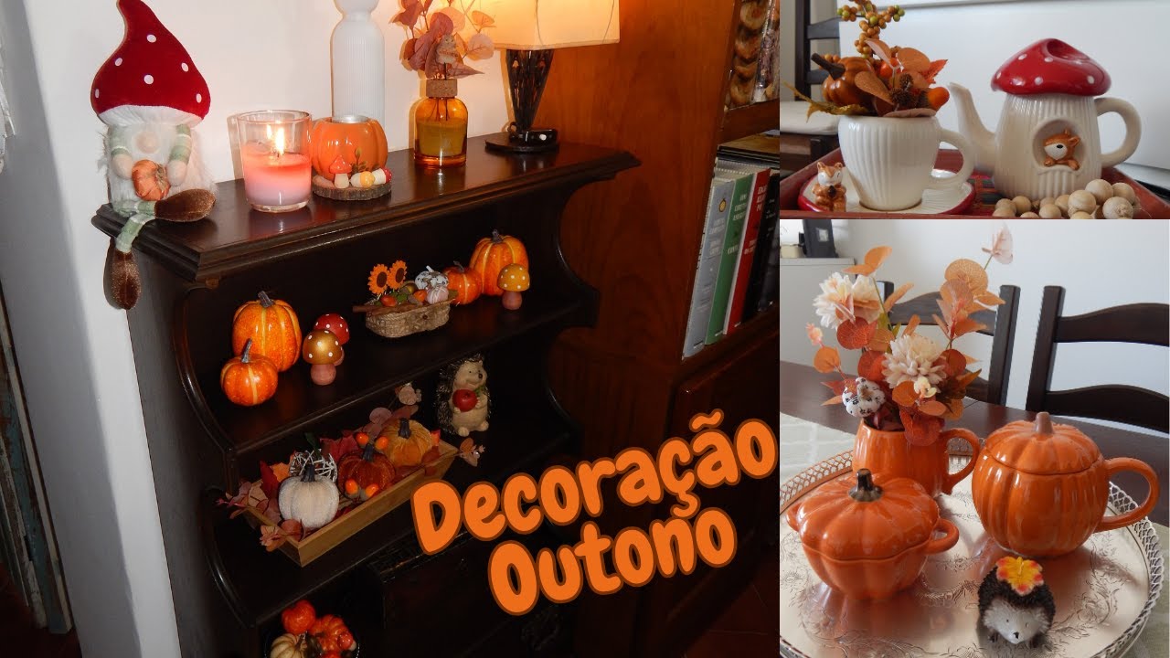 Mini vlog | Decoração Outono 2025
