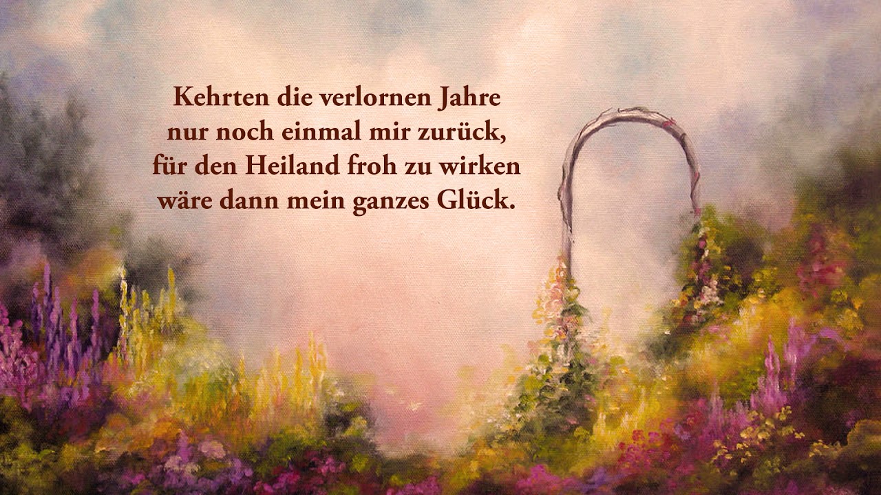 Muss ich gehn mit leeren Händen