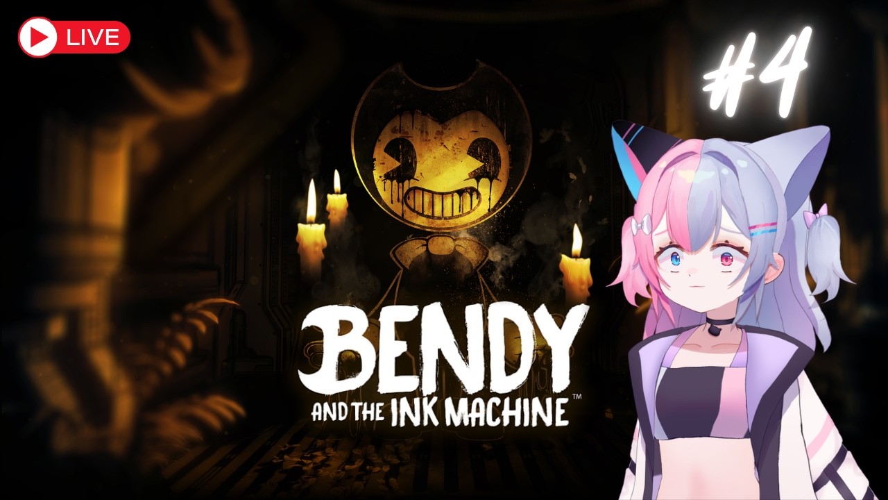 ⌈Vtuber⌋ Continuando el descenso al InfĮĕřŋØ - Bendy and the Ink Machine