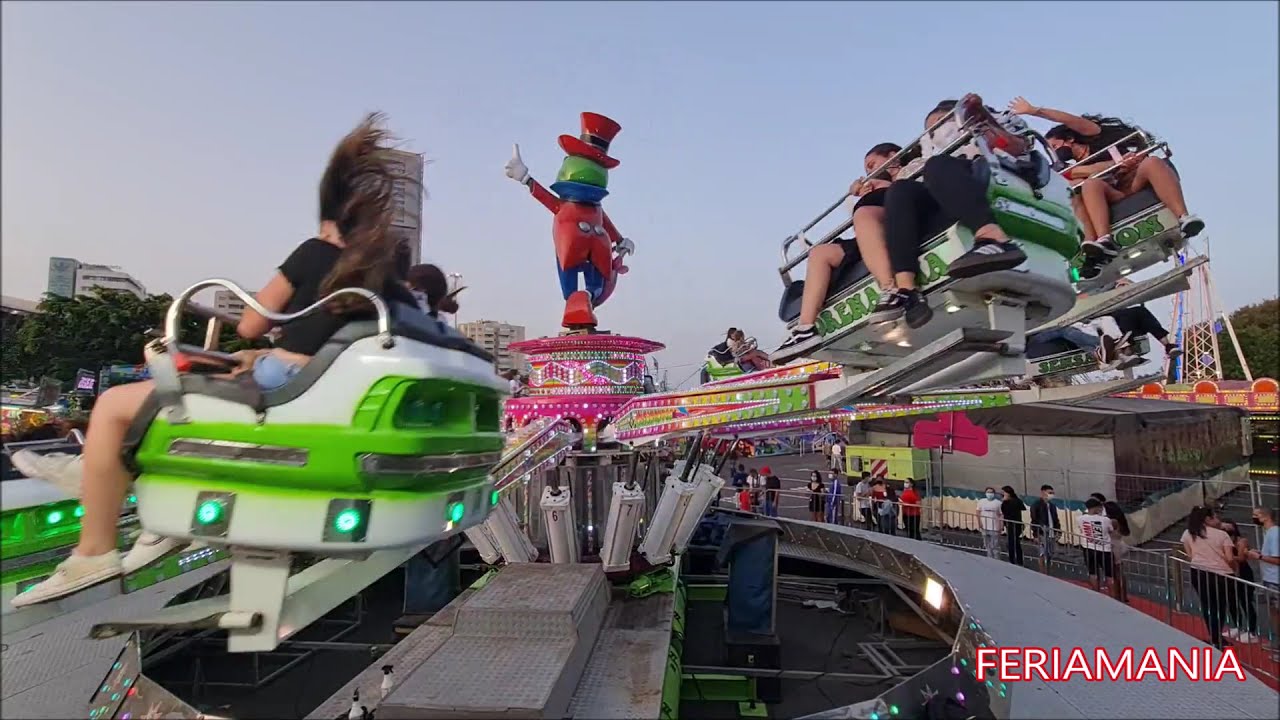 FERIA DE MAYO 2021 FINAL VIAJE SALTAMONTES DESDE EL CONTROL