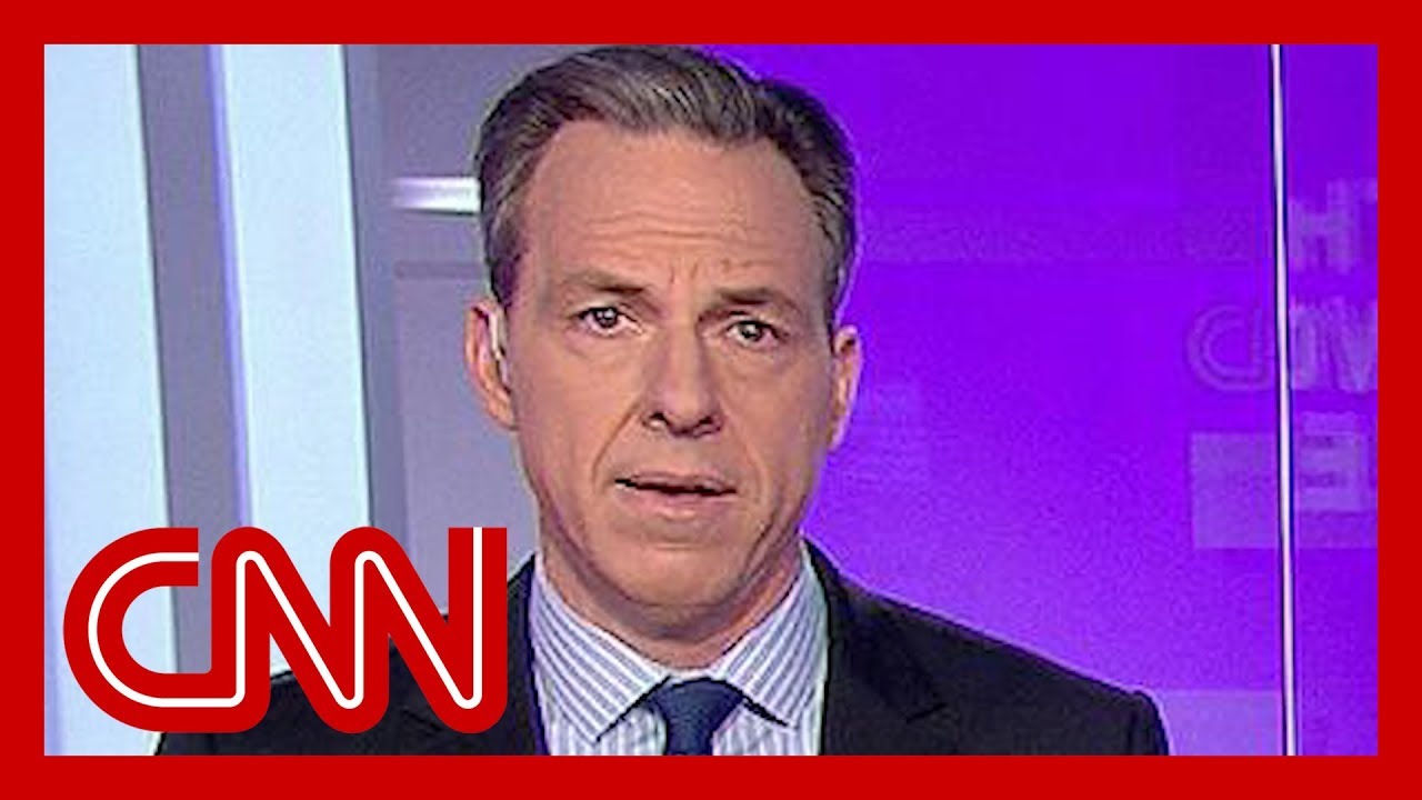 Jake Tapper calls out Trump's smear