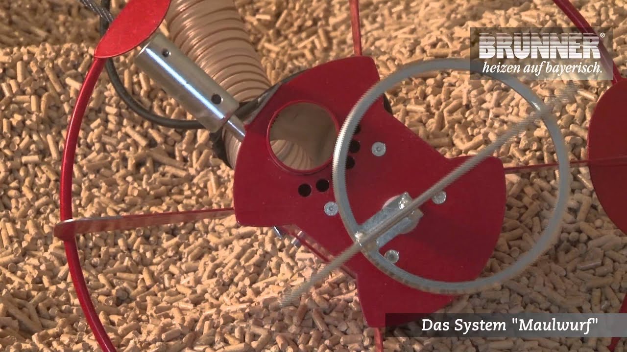 Der Maulwurf - Fördertechnik für Pellets