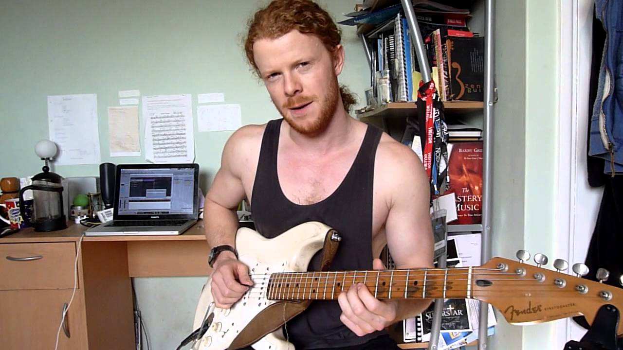 Pedal Steel Style Country Guitar Lick 19 - cascading notes!