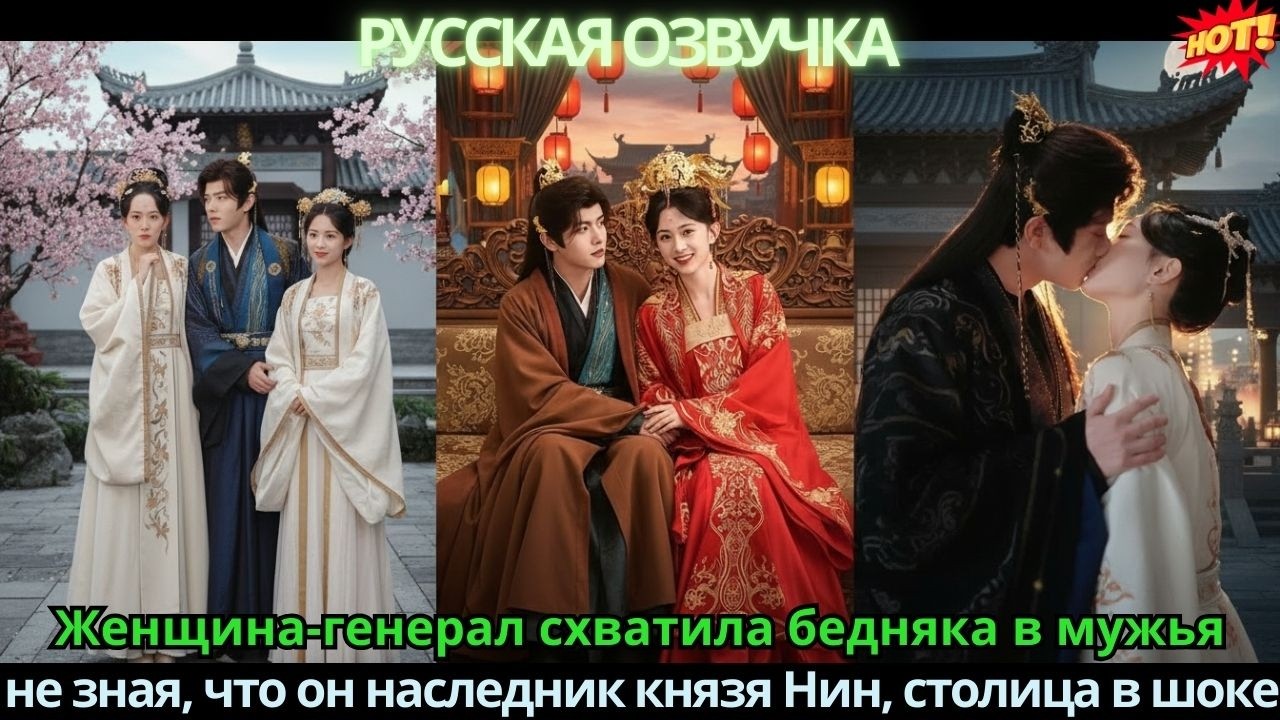 Женщина-генерал схватила бедняка в мужья — не зная, что он наследник князя Нин, столица в шоке