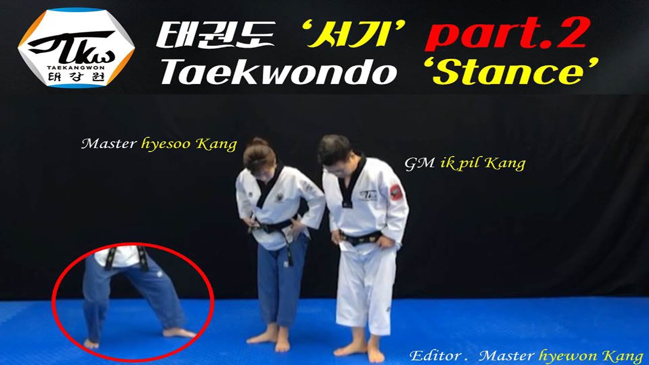 태권도'서기' Taekwondo'Stance' Part.2