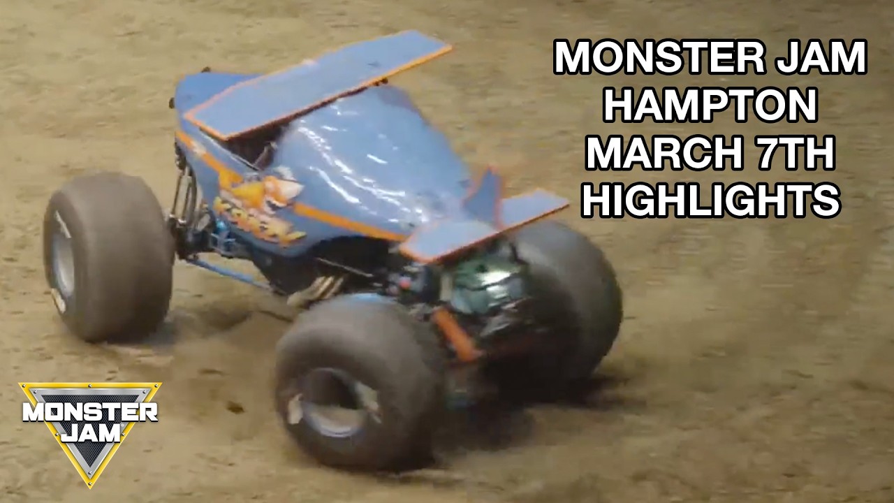 Monster Jam Hampton Highlights | March 7th, 2026 | 7PM
