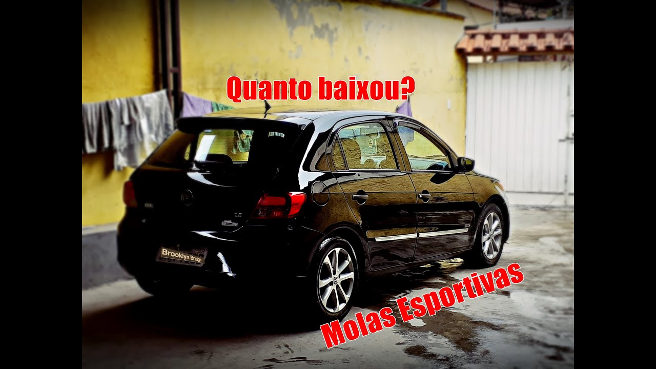 Molas Esportivas no Gol G5 de Trackday