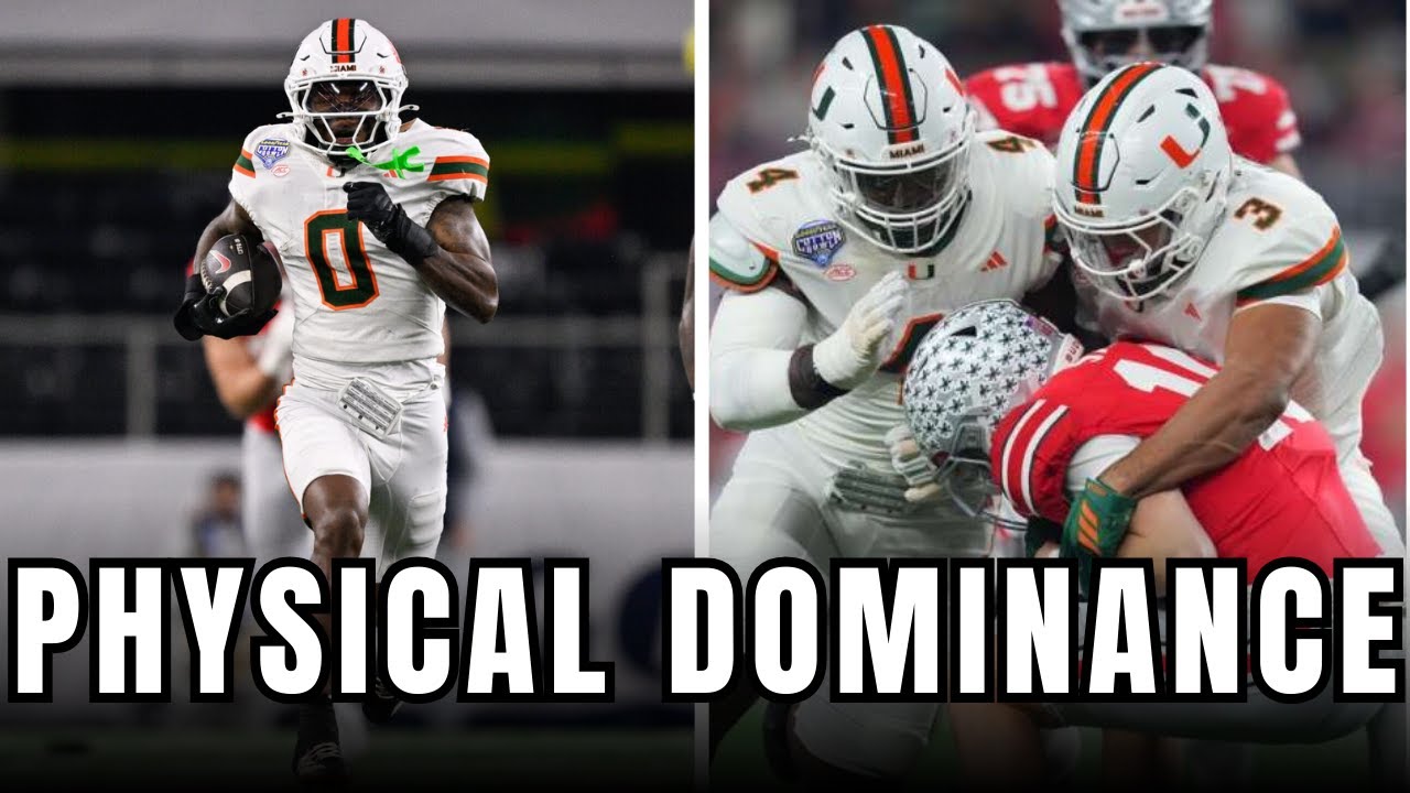 Miami Upsets Ohio State in the CFP | The Line of Scrimmage Decided Everything