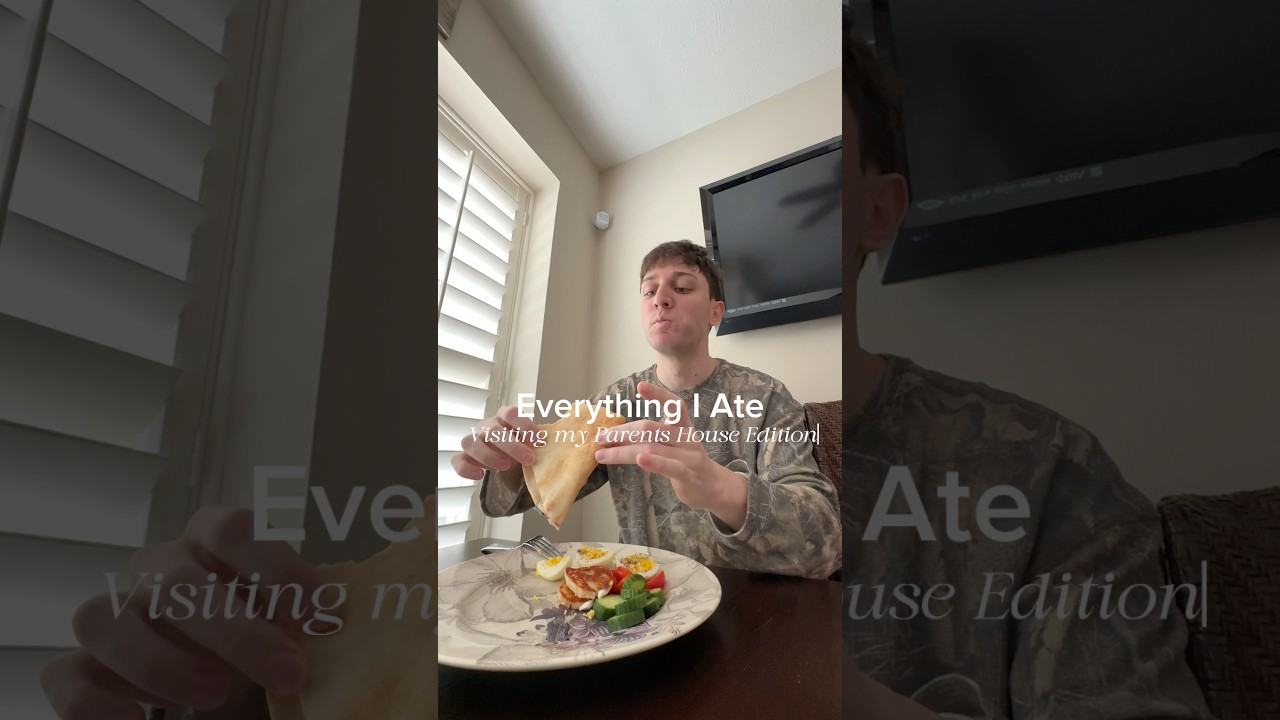 Всё, что я ела &mdash; иракская семья #домашняявыпечка #влог