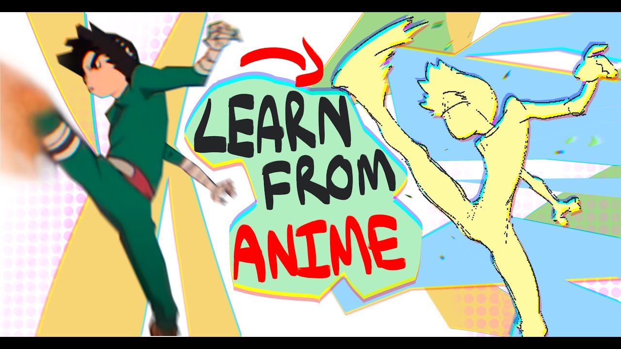 Learning Dynamic Poses from Anime - Figure Drawing