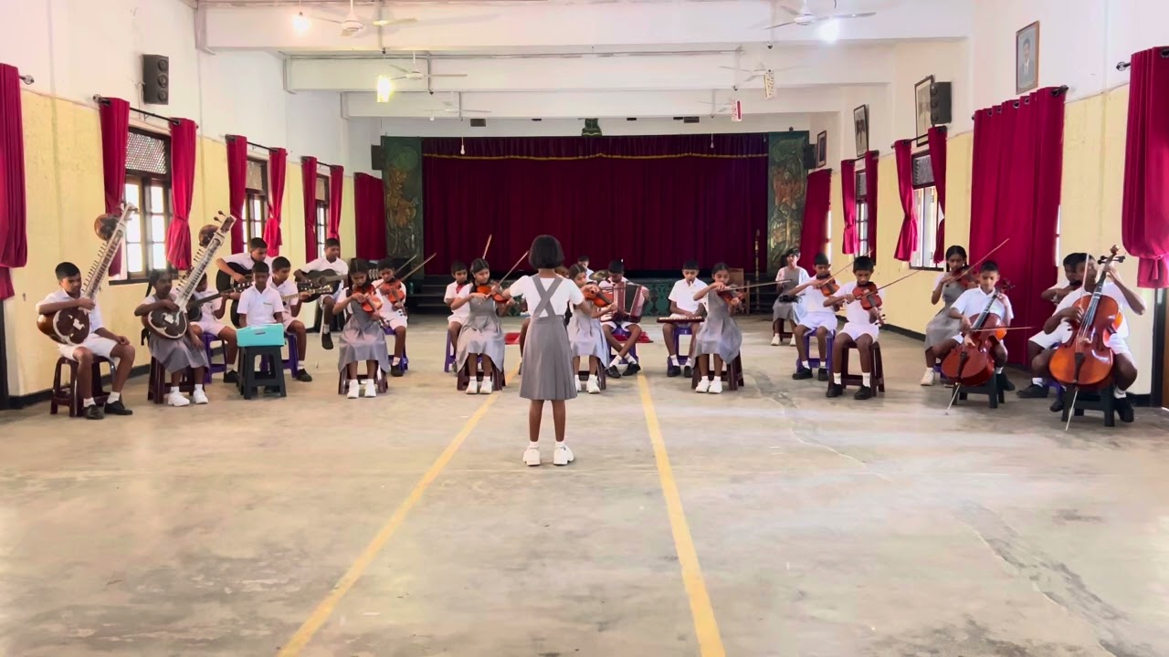 Wickramashila National School Junior Orchestra Team
