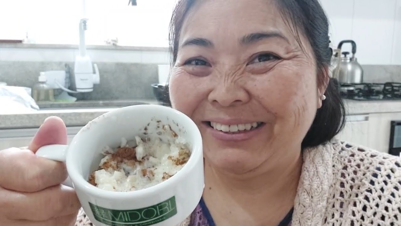 FIZ ARROZ DOCE COM LEITE EM PÓ | PLANTEI UM POUCO DE VERDURAS | DIA CHUVOSO