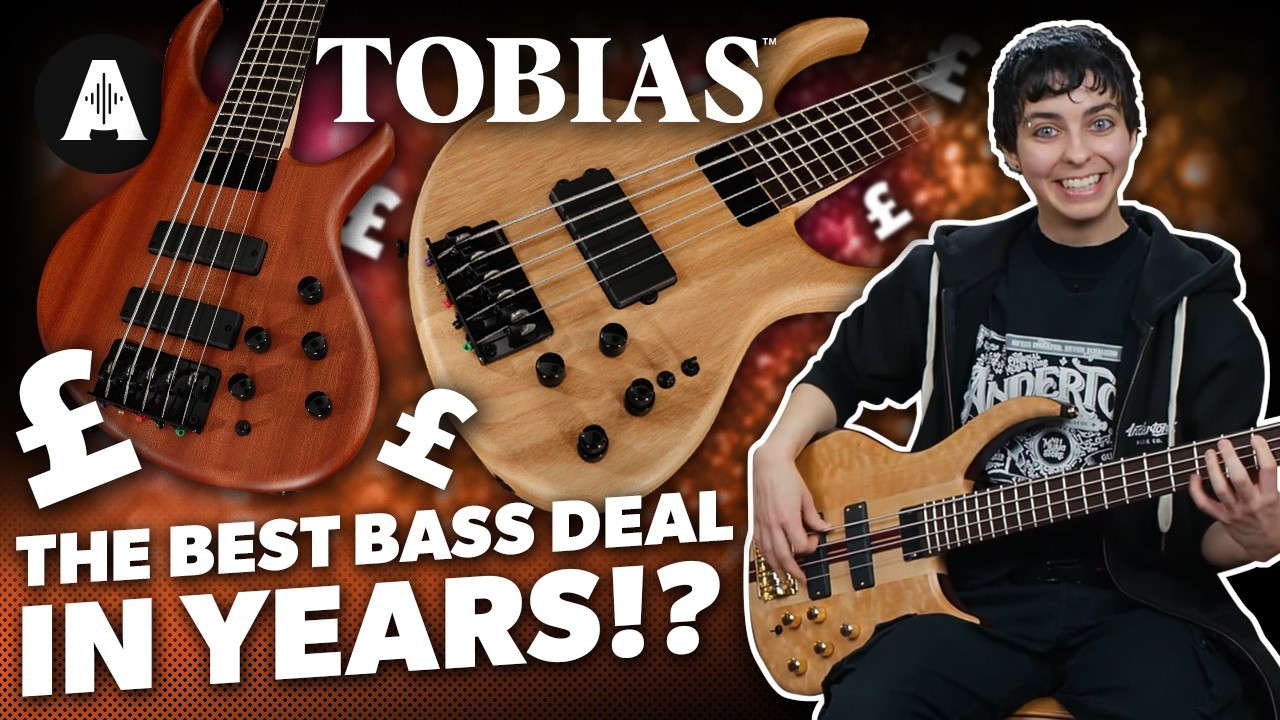 Our Best Bass Deal Ever?! Don't Miss Out On Tobias Basses for Over 50% Off!