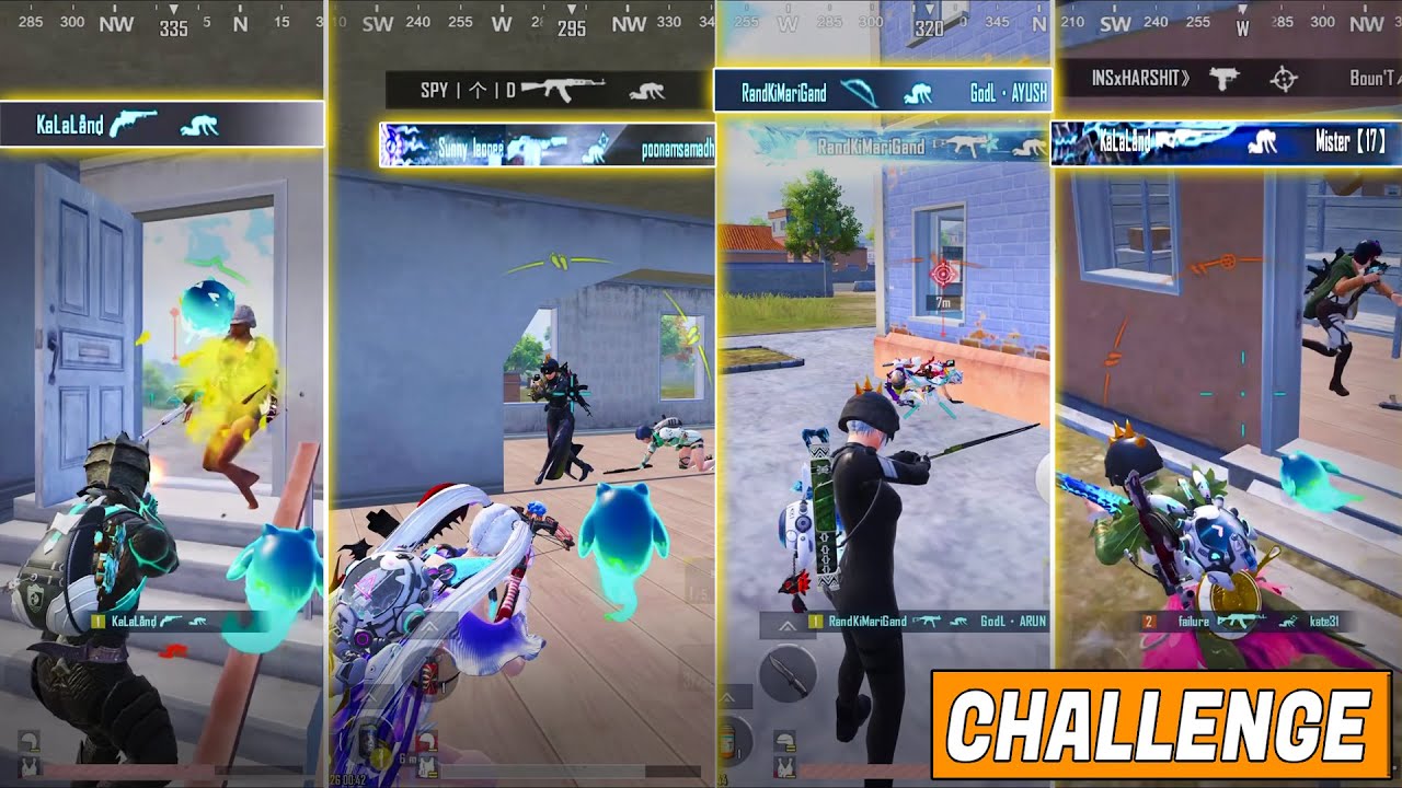😱 OMG !! MOST BRUTAL GOD LEVEL CLOSE RANGE CHALLENGE WITH KATTA, AWM, CROSS BOW, EXPLOSIVE BOW BGMI