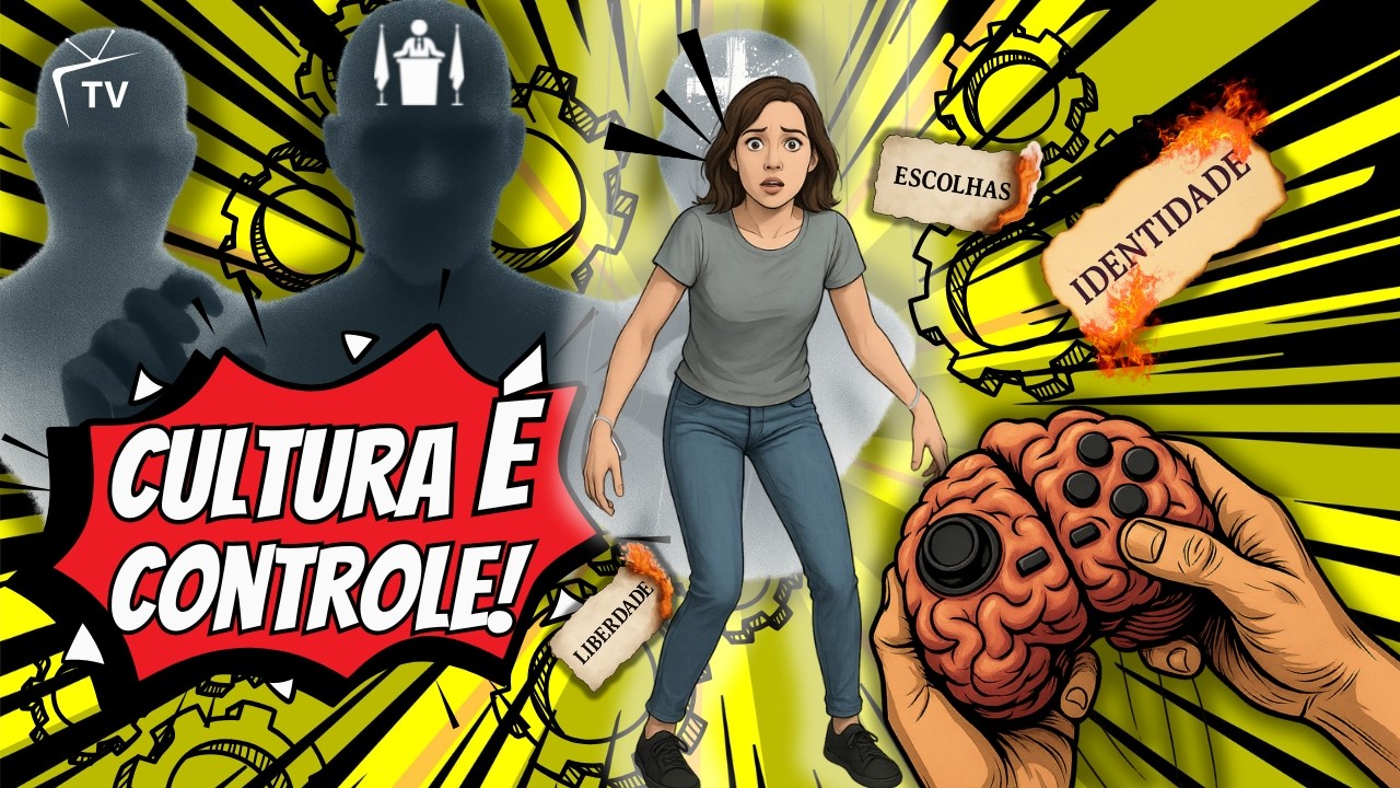 A Máquina Invisível que controla Você! Cultura  e manipulação!