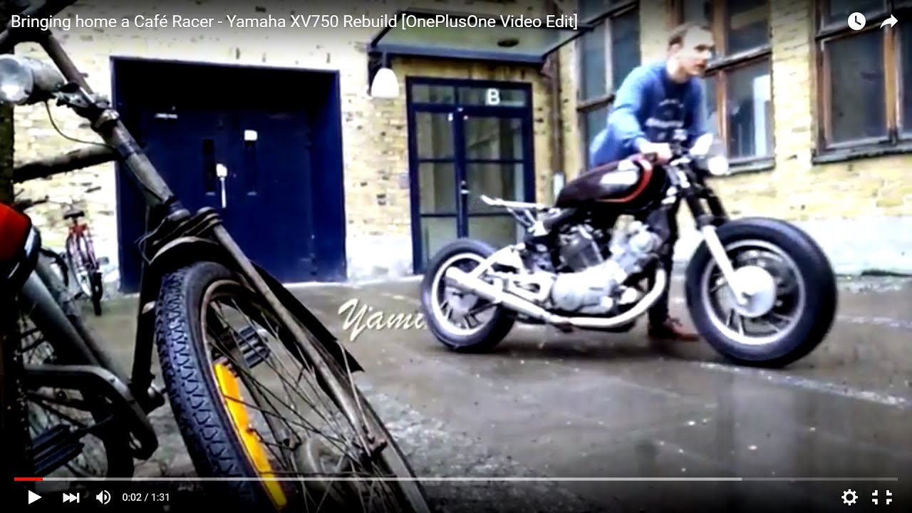 Caf&eacute; Racer - Yamaha XV750 Rebuild (Project start!)