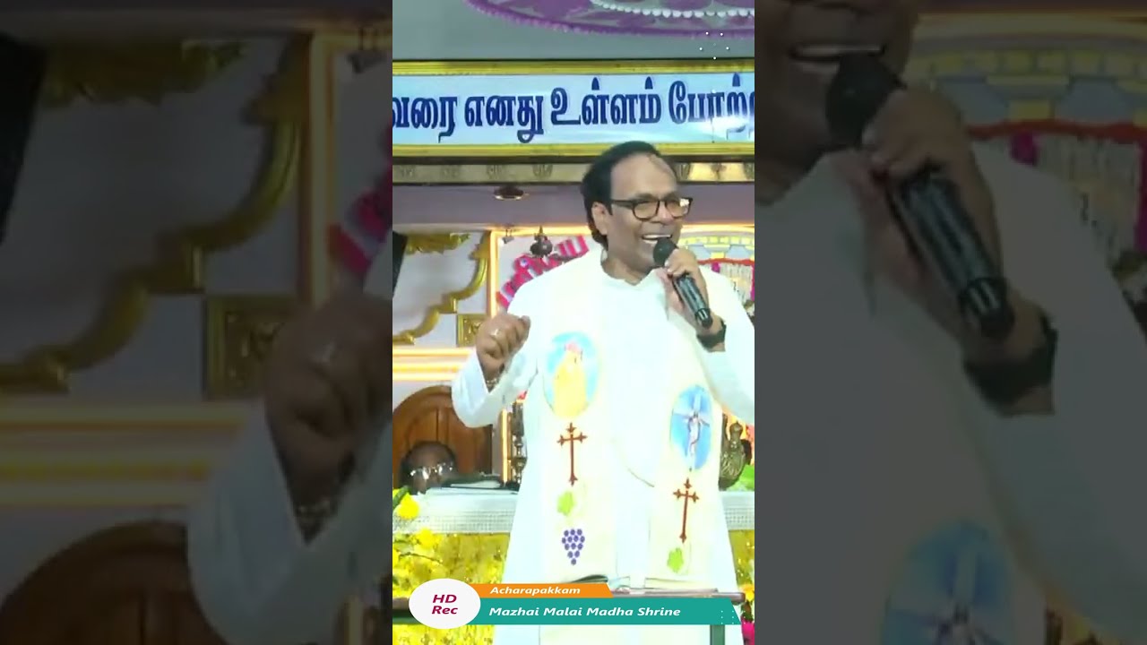 மர*ணித்*தும் பின் வாழ்வோம் | Fr. M. I. Raj | Mazhai Malai Madha Shrine | Acharapakkam | Sermon