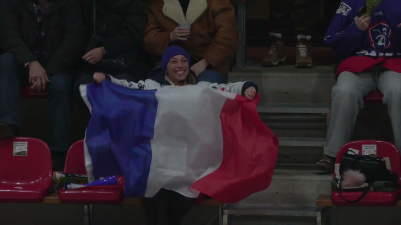 IIHF  WM  Women U18 Division 1 Group A FRA  vs DEN