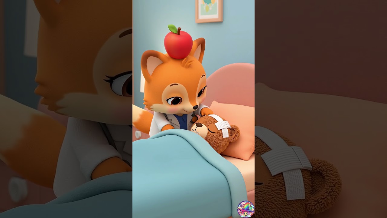 DOCTOR ORANGE HELPS TEDDY SLEEP 🧸💤