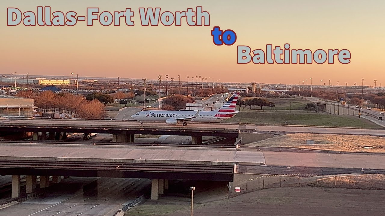 American 737-800 First Class to Baltimore (DFW-BWI Flight Review) [4K]