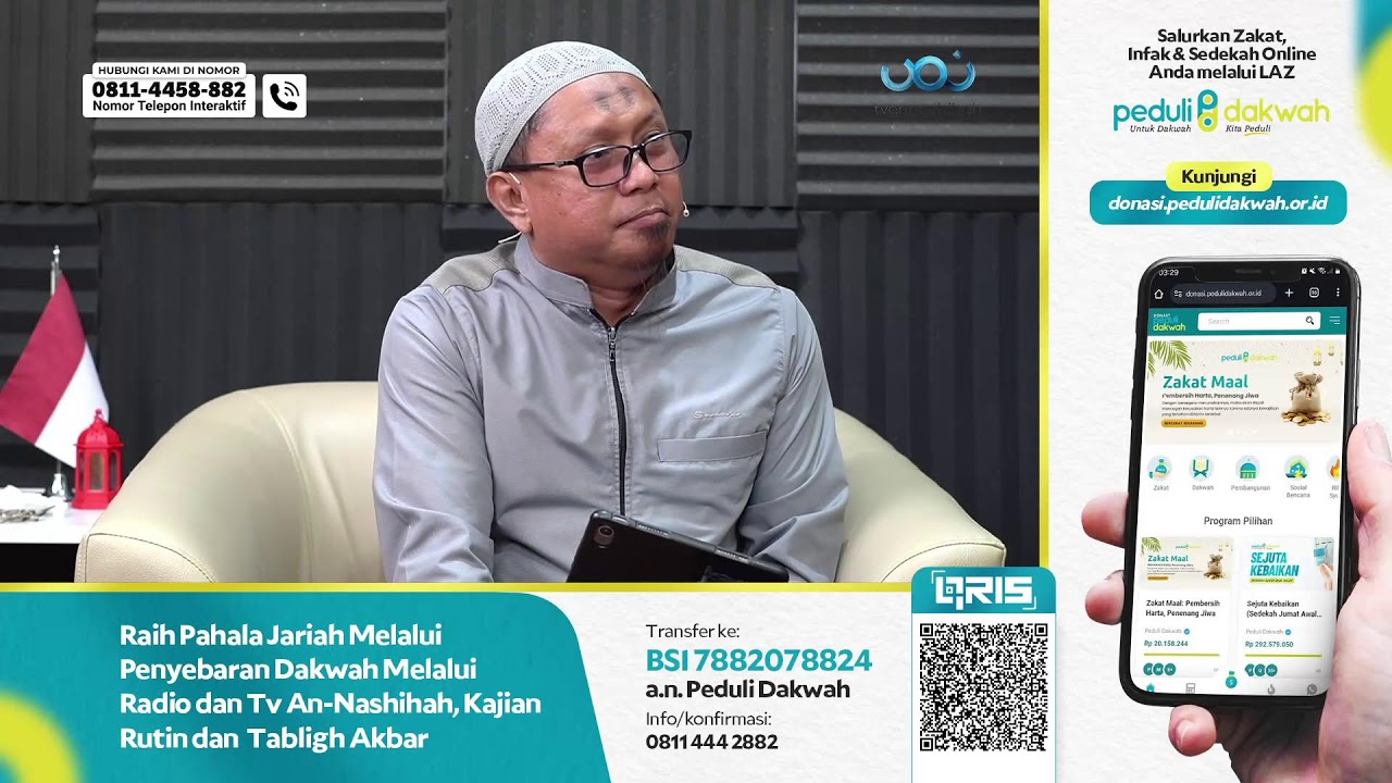 Konsultasi Agama 16 Ramadhan: Petuah-Petuah Keimanan - Ustadz Dzulqarnain M. Sunusi