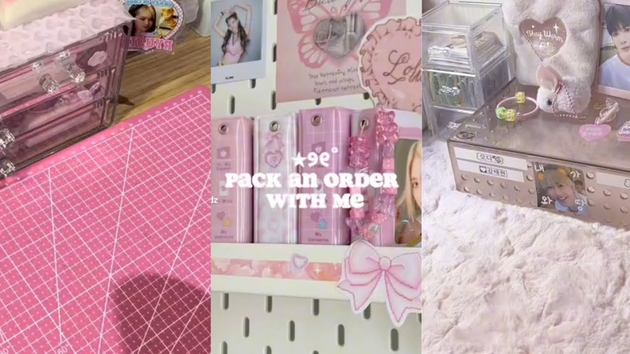 #5 packing photocard kpop | tiktok compilation | ✧♡🌷